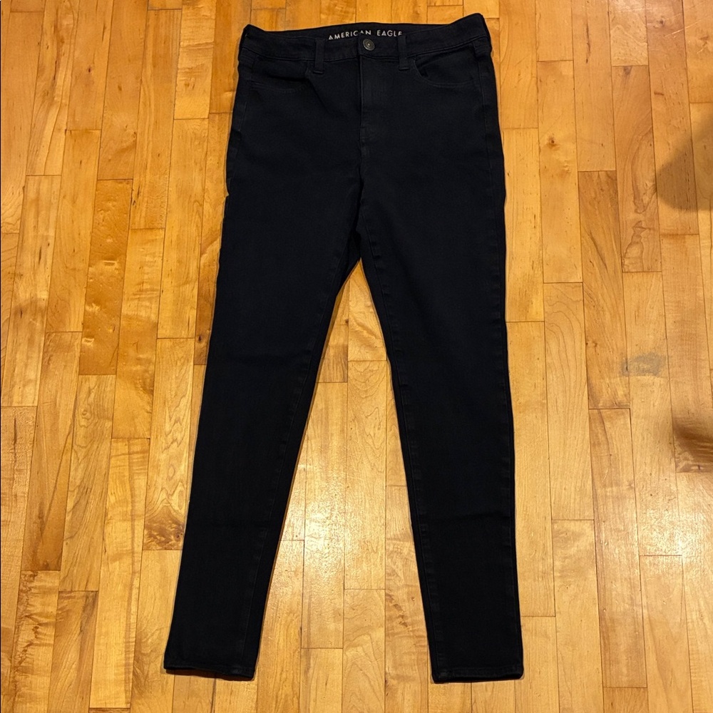 American Eagle Outfitters Women's Dark Blue Jeggings